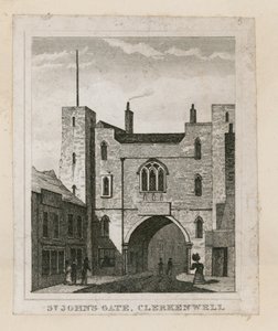 St Johns Kapısı, Clerkenwell by English School