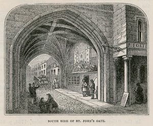 St Johns Kapısı, Clerkenwell by English School