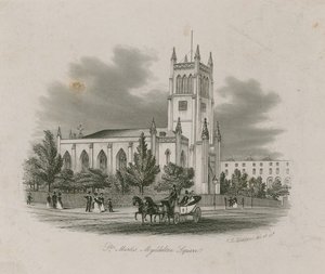 St Marks Kilisesi, Clerkenwell by English School