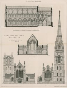 St Mary Abbots yeni kilisesi, Kensington by English School