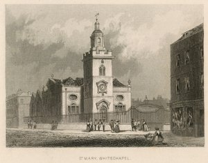 St Mary, Whitechapel, Londra by English School