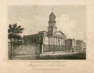 St Marylebone Kilisesi, Londra by English School