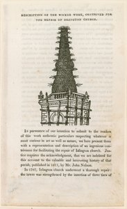 St Marys Kilisesi, Islington (eski kilise), Hasır iş iskelesi by English School