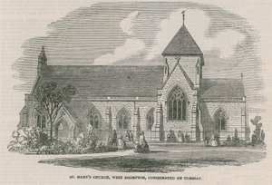 St Marys Kilisesi, West Brompton, Londra by English School