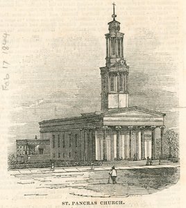 St Pancras Kilisesi, Londra by English School