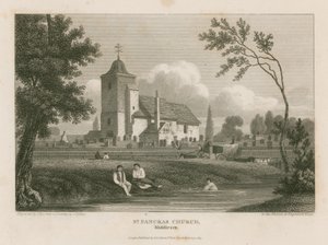 St Pancras Kilisesi, Londra, Middlesex by English School