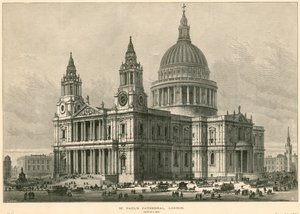 St Paul Katedrali, Londra by English School