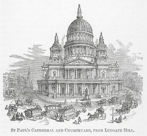 St Paul Katedrali ve Kilise Bahçesi, Ludgate Tepesi