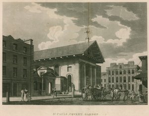 St Pauls, Covent Garden, Londra by English School