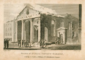 St Pauls, Covent Garden, Londra by English School