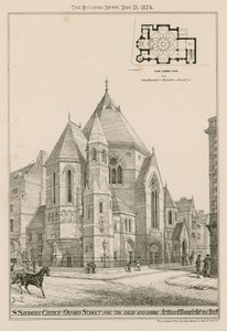 Aziz Kurtarıcı Kilisesi, Oxford Caddesi by English School