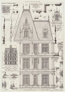 Aziz Stephen Kulübü, Westminster (gravür) by English School