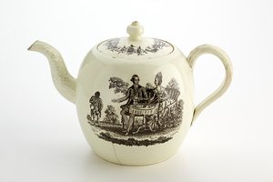 Staffordshire Wedgwood çaydanlık, c.1775-85 (krema) by English School
