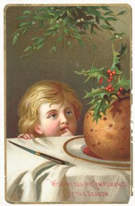 Erik Pudingine Bakmak, Noel Kartı by English School