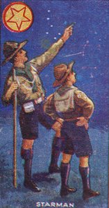 Yıldız Adam İzci Rozeti, 1923 by English School