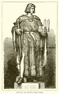 Aslan Henry Heykeli by English School
