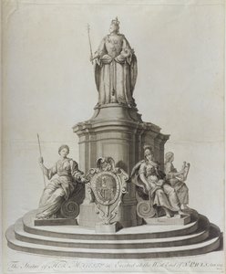 Kraliçe Anne Heykeli (1665-1714), 1713