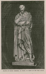Sidney Herbert Heykeli by English School
