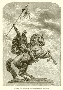 Fatih William Heykeli, Falaise by English School