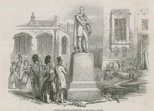 Londra Kulesi'ndeki Wellington Dükü Heykeli by English School