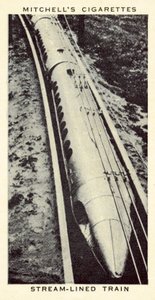 Akış Çizgili Tren (lito) by English School