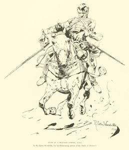Yaralı bir topçu, RHA çalışması
