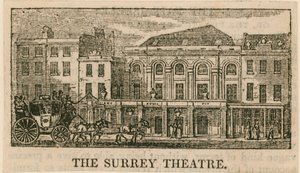 Surrey Tiyatrosu, Blackfriars Yolu, Londra by English School