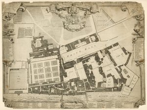 Kraliyet Sarayı, 1680, Majestelerine ait lojman ve apartmanlarla birlikte araştırma ve arsa by English School