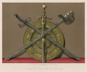Kılıçlar ve Salver by English School