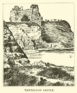 Tantallon Kalesi by English School