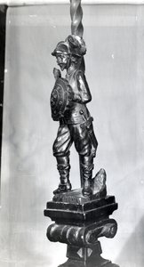 Targetteer, 1638 (oyulmuş ahşap) by English School