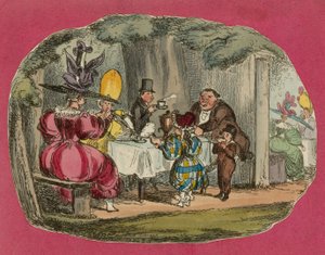 Vauxhall Bahçelerinde Çay by English School