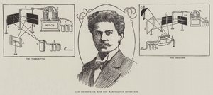 Telektroskop (gravür) by English School