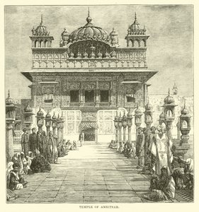Amritsar Tapınağı by English School
