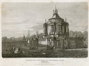 1814 Barışı için inşa edilen Concord Tapınağı by English School