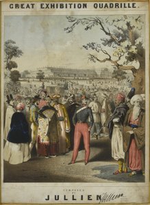 1851 Birlik Polka. J.G Jones, 16th Queens Lancers Grubunun Ustası, 1851 tarafından Tüm Milletlerin Mekanik Dehasına saygıyla yazılmıştır. by English School