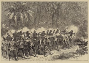Öndeki 42. Highlanders (gravür) by English School