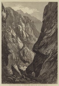Habeş Seferi, Senato Geçidindeki Orta Sooroo Kirletici (gravür) by English School