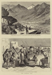 Afgan Savaşı (gravür) by English School