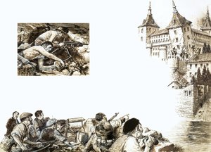 Alcazars kuzeydoğu kulesi düşüyor by English School