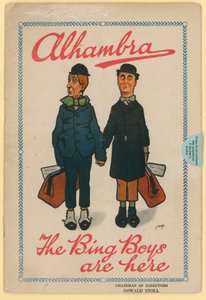 Alhambra, Leicester Square, Londra, The Bing Boys programı by English School