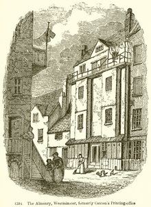 Almonry, Westminster, Eskiden Caxtons Basımevi by English School