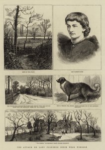 Windsor yakınlarındaki Lady Florence Dixie