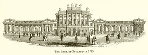 1785 yılında İngiltere Bankası by English School