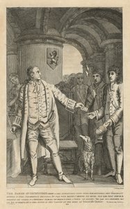 Courtstown Baronu bu öfkeli cevabı Duke Schombergs elçisine geri verdi. by English School