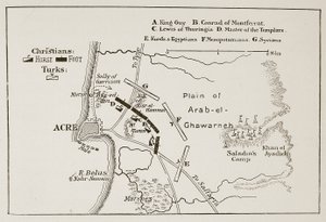 Akka Savaşı, 4 Ekim 1189 by English School