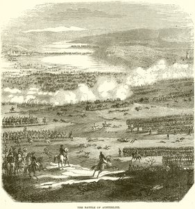 Austerlitz Savaşı by English School