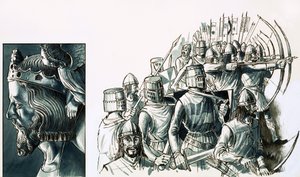 Bannockburn Savaşı by English School