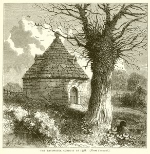 1798 yılında Bayswater Kanalı by English School