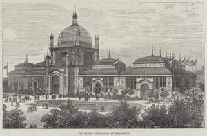 Berlin Yüzüncü Yıl Sanat Sergisi (gravür) by English School
